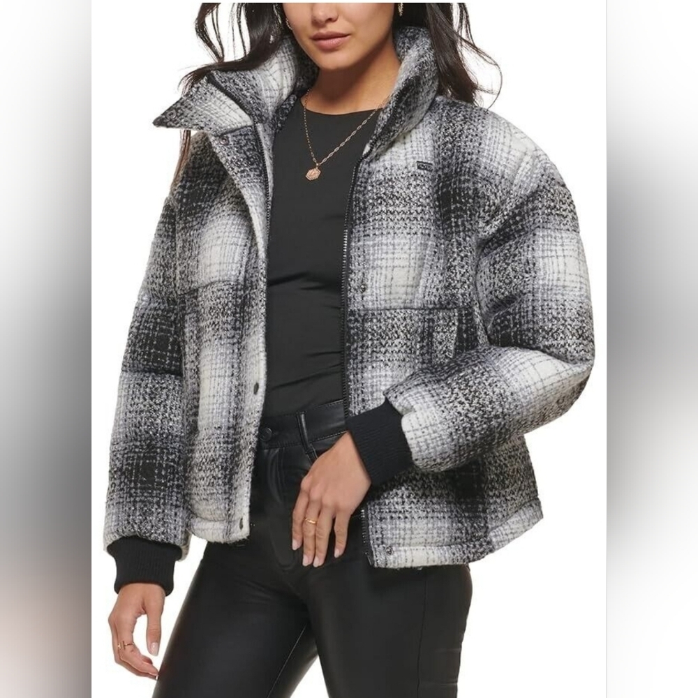 Levi's wool puffer jacket sz XL